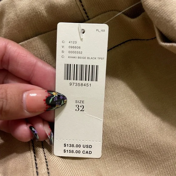 NWT Anthropologie Maeve The Colette Linen Crop Wide Leg Pants, 32 - Picture 2 of 6